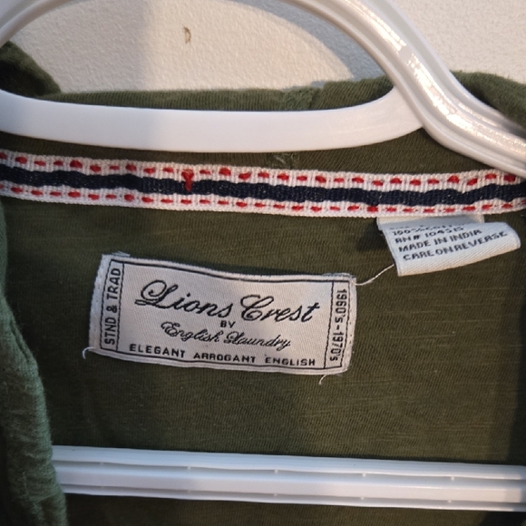 English Laundry Green Long Sleeve Shirt - Picture 2 of 5